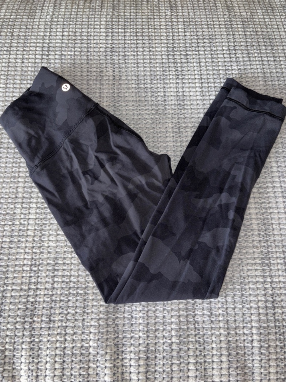 lululemon athletica Black Camouflage Leggings